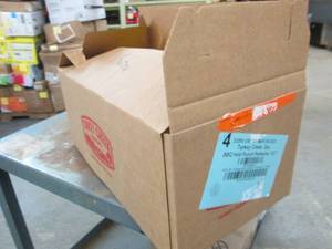 case of 12 bbq hole punch pork skin...