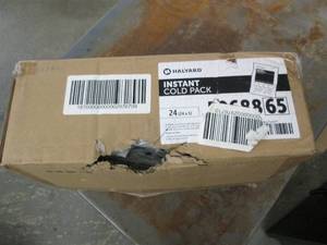 case of instant cold packs 24 in ca...