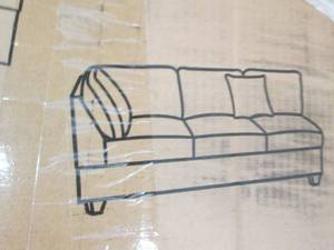 3 seat sofa open box...