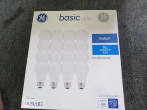 package of GE basic LED 16 package ...