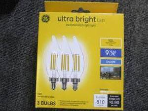 20 packages of GE ultra bright LED ...