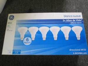 new package of 6 GE 65w soft white ...