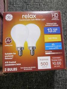 6 packages of 2 GE relax LED HD lig...