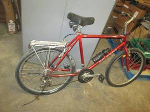 peugeot bike has flat tires...