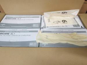 case of medline surgical gloves 200...