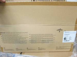 case of medline surgical gloves 200...