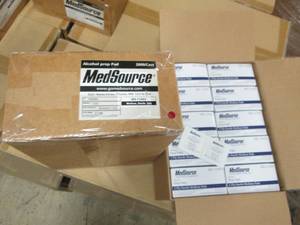 2 cases of medsource alcohol prep p...