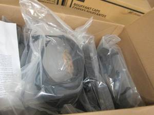 case of 100 3d printed face shields...