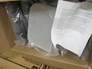 case of 100 3d printed face shields...