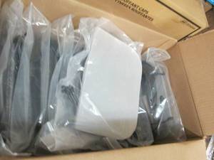 case of 100 3d printed face shields...