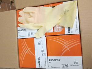case of size 8.5 gloves...