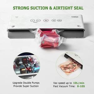 Gasbye 2-Pump Food Vacuum Sealer Machine