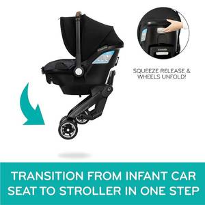 Evenflo Shyft Dual Ride Infant Car Seat and Stroller Combo