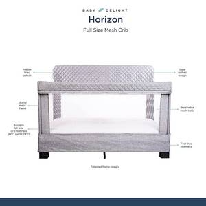 Baby Delight Horizontal Full Size Crib