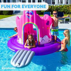 Swimline Giant Inflatable Castle Pool Float Series
