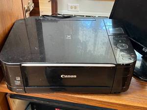 lot 13 image: HP Monitor and Cannon Printer