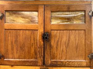 lot 110 image: Antique Sellers Kitchen Cabinet