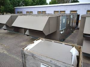 lot 1 image: YorkJohnson Controls Rooftop Unit,...