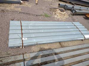lot 45 image: (7) 36 x 9 Steel Sheets...
