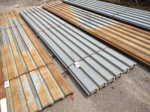 lot 34 image: (25) 36 x 163 Steel Sheets...