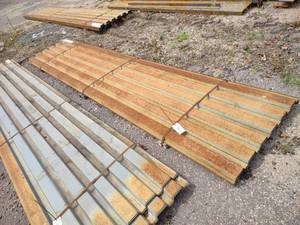 lot 36 image: (9) 36 x 146 Steel Sheets...