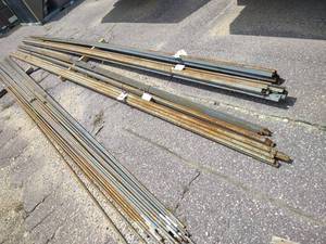 lot 88 image: (15) 1x1x18 Angle Iron...