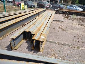 lot 76 image: (6) I-Beams, Approx. 16x7x516. 21...