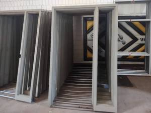 lot 375 image: Steelcraft Fire Door Frame With Sky...