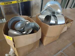 lot 455 image: Assorted Duct Parts...