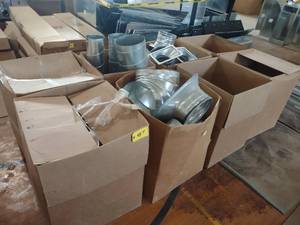 lot 457 image: Assorted Duct Parts in (8) Boxes...