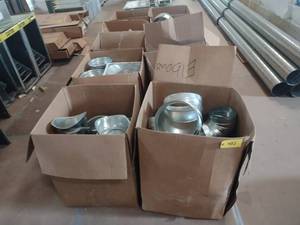 lot 458 image: Assorted Duct Parts in (10) Boxes...