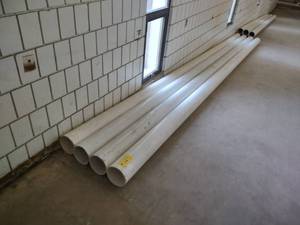 lot 487 image: (7) 6x20 PVC Pipes...