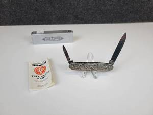 lot 871 image: Vintage Boker Tree Brand Classic 2 Blade Pocket Knife