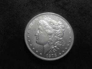 1878 Morgan Silver Dollar 7 Over 8 Tailfeathers