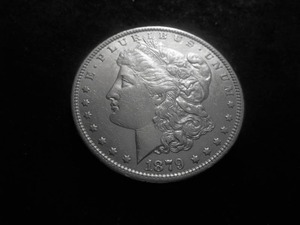 1879 O Morgan Silver Dollar