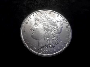 1883 CC Morgan Silver Dollar