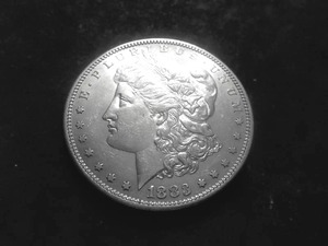 1883 S Morgan Silver Dollar