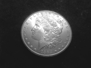 1884 CC Morgan Silver Dollar