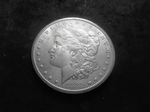 1885 CC Morgan Silver Dollar