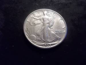 1935 Walking Liberty Half Dollar