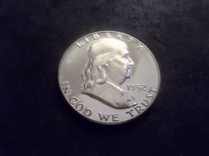 1952 Franklin Half Dollar Proof