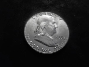 1955 Franklin Half Dollar