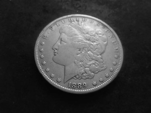 1889 O Morgan Silver Dollar