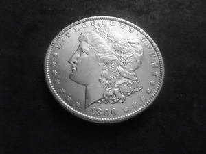 1890 Morgan Silver Dollar