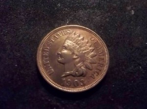 1903 Indianhead Cent