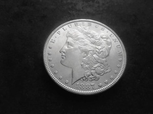 1887 Morgan Silver Dollar