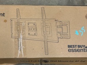 lot 35 image: Large T.V. Wall Mount