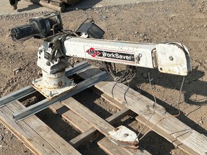 lot 16 image: IMT WorkSaver Telescoping Rotating Crane Hoist