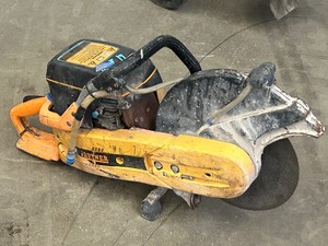 lot 19 image: Partner Concrete Saw With Saw Caddy