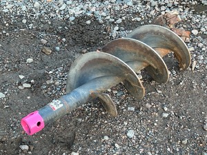 lot 12-A image: Bobcat Skid-Loader Auger Bit